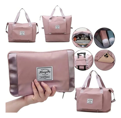 ✨ OFERTA BLACK FRIDAY--Combo Viajero Soluccion : Bolso Expandible + 6 Organizadores