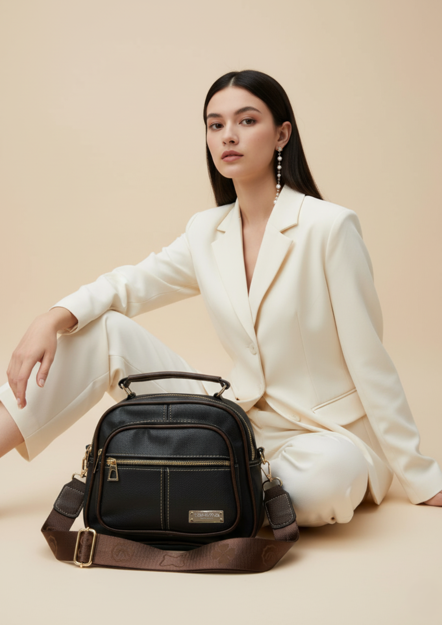 UrbanChic™ – El Bolso Multi-Bolsillos que Eleva tu Estilo y Te Mantiene Organizada