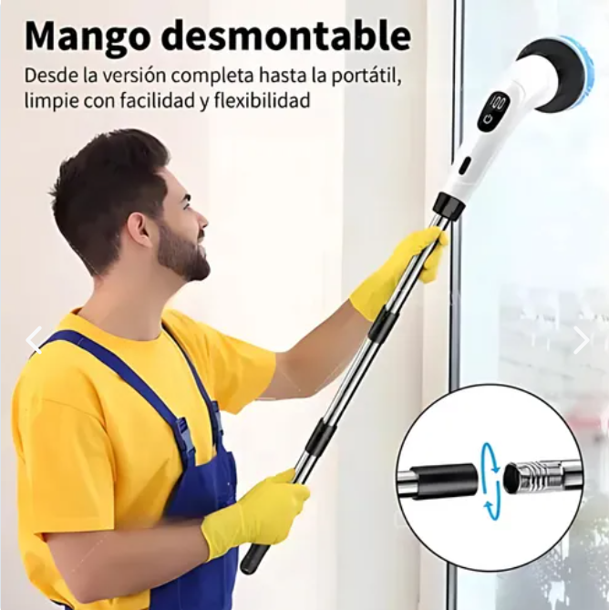 CEPILLO DE LIMPIEZA RECARGABLE