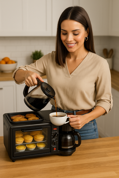 TU COCINA COMPLETA CON UN SOLO HORNO 3 EN 1