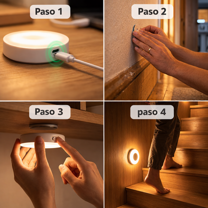 NightFree Pack™-Lámpara con Sensor de Movimiento