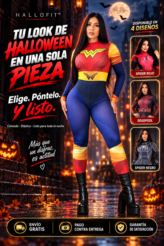 HALLOFIT™-Tu look de Halloween en una sola pieza