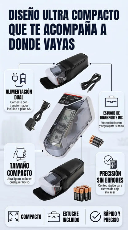 MINI CONTADORA DE BILLETES