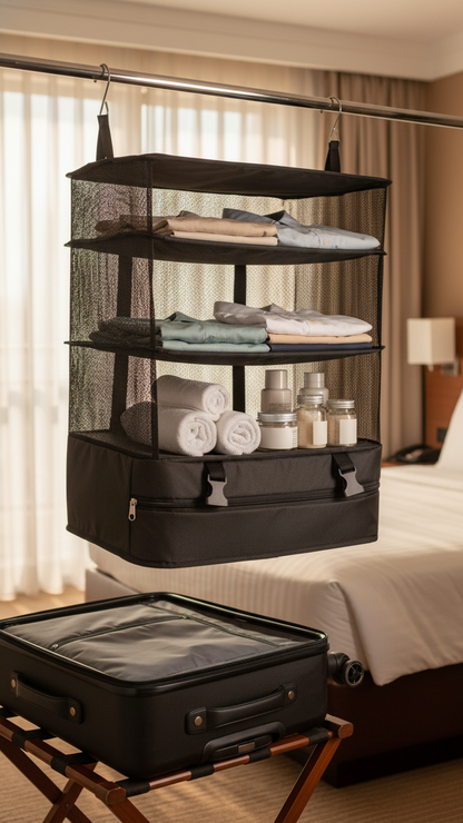 TRAVELEASE™ – ORGANIZADOR COLGANTE DE VIAJE