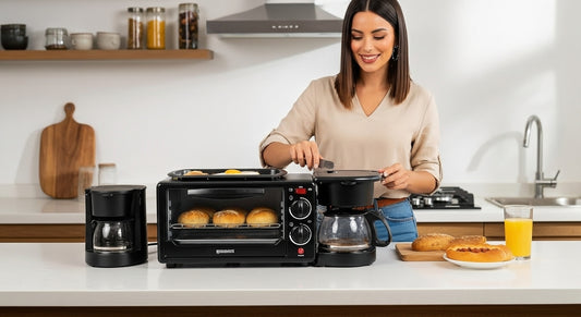 TU COCINA COMPLETA CON UN SOLO HORNO 3 EN 1