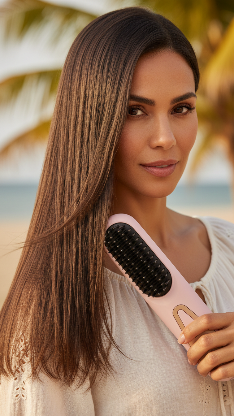 StyleToGo™ – El cepillo alisador que va contigo