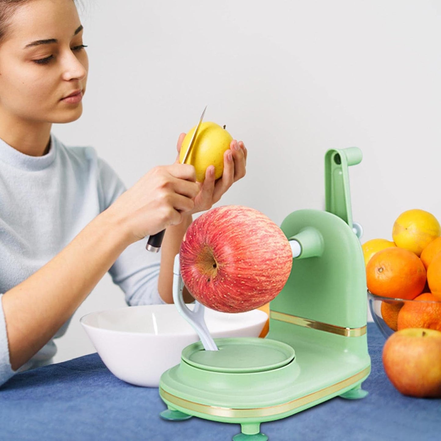 PELADOR DE MANZANA MANUAL