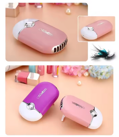 MINI VENTILADOR PROFESIONAL PARA PESTAÑAS Y UÑAS
